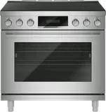 36" Freestanding Induction Range, 3.2 cu. ft. Capacity