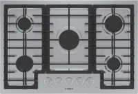 30" Gas Cooktop, 500 Series, 5 Burners
