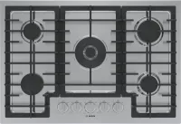 30" Gas Cooktop, 800 Series, 5 Burners
