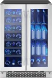 Brisas Wine Bev Cooler, 24in UC, SS+Gls, Fr Dr, 2Z