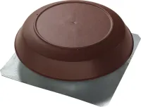 **DISCONTINUED** Broan 1600 CFM Powered Attic Ventilator, Roof Mounted, Brown Dome