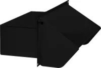 -NuTone(R) Steel Wall Cap, 3-1/4-Inch x 10-Inch Duct, Black