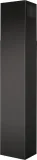 Ductless Flue Extension in Black Stainless Steel for EW48 Series Chimney Range Hood