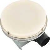 110 CFM Decorative Bathroom Exhaust Fan with LED Light in Brushed Nickel, ENERGY STAR(R)