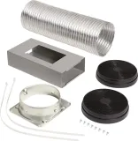 Optional ductless kit for Broan BWT series range hoods