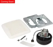 -NuTone(R) QuicKit(TM) Bath Fan Replacement Motor and Cover/Grille, 60 CFM