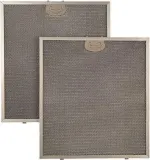 Aluminum Replacement Grease Filter with Antimicrobial Protection for 42
