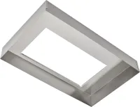 36-Inch Range Hood Power Pack Box Liner, Stainless Steel