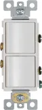 Broan-NuTone 2-Rocker Switch, White