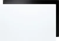 30-Inch wide Backsplash in Reversible Black/White