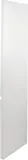 CAF(EBACK)(TM) Refrigeration Matte White Side Panel, Full-Depth, Right