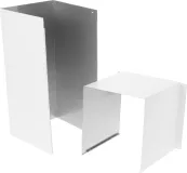 Duct cover extension