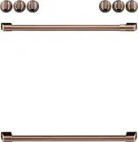 CAF(EBACK)(TM) Front Control Electric Knobs and Handles - Brushed Copper