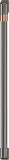 CAF(EBACK)(TM) Undercounter Handle Kit - Brushed Black