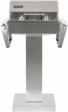 Electric Grill With Pedestal Stand
