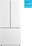 18.4 CF French Door, Glass Shelves, E-STAR, 30