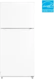 20.5 CF Top Mount Refrigerator, Glass Shelves, E-STAR