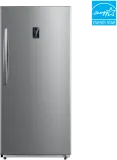 13.8 CF Upright Freezer Convertible, Glass Shelves, Digital Controls, E-STAR