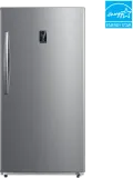 17 CF Upright Freezer Convertible, Glass Shelves, Digital Controls, E-STAR