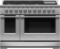 48" Freestanding Gas Smart Range, 4.8 cu. ft. Capacity
