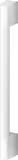 Professional Round Flush Handle for Integrated Undercounter Wine & Beverage, 60cm