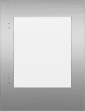 Framed Stainless Right-Hinge Door Panel for Integrated Undercounter Wine & Beverage, 60cm