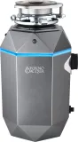 ACQUA BrightDIAMOND Black Onyx 3/4HP Super Quiet Garbage Disposal Corded with Motion Sensor Cabinet Light & Pre-Wired Air Switch
