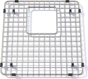 15.4-in. x 15.8-in. Stainless Steel Bottom Sink Grid for Pescara PTX110-17/PTX160-31/PTX160-40 Sinks