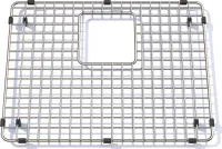 20.9-in. x 15.8-in. Stainless Steel Bottom Sink Grid for Pescara PTX110-22/PTX160-37/PTX160-40 Sinks