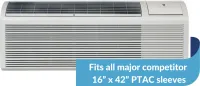 12100 BTU PTAC Air Conditioner, ZoneAire Series