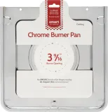 Square Chrome Burner Pan, Fits Specific