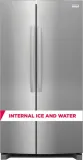 36" Freestanding Side-by-Side Refrigerator, 26.0 cu. ft. Capacity