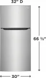 20 Cu. Ft. Garage Ready Top Freezer Refrigerator