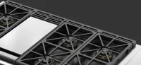 48" Gas Sealed Burner Cooktop, 6 Elements