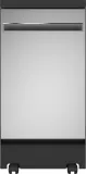 18" Fully Integrated Portable Dishwasher, 8 Place Setting Capacity