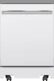 24" Fully Integrated Portable Dishwasher, 12 Place Setting Capacity