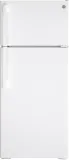28" Freestanding Top Freezer Refrigerator, 17.5 cu. ft. Capacity