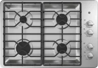 30" Gas Cooktop, 4 Burners