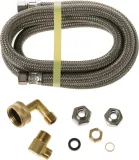 6' Universal Dishwasher Connector Kit with Adapter
