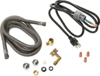 Universal dishwasher installation kit