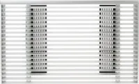 Architectural aluminum louvered extruded grille (J series)