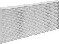 Zoneline architectural rear grille - aluminum