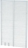 Aluminum outdoor grille - AZ9V with MUA DBM/EBM models