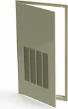 Access Panel w/ Return Air Grill for Large Chassis