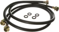 Washing Machine 2 Pack RUBBER INLET HOSE 4'