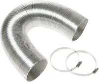 Semi-Rigid Aluminum 8' Transition Duct