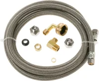 6' Universal Dishwasher Connector Kit with Adapter