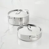 Polished Clad Stainless Steel Rondeaus Large (9-Quart)