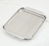 OvenBond Tri-ply Medium Sheet Pan with Rack