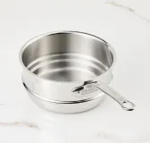 Stainless Steel Double Boiler Insert, 3-Quart